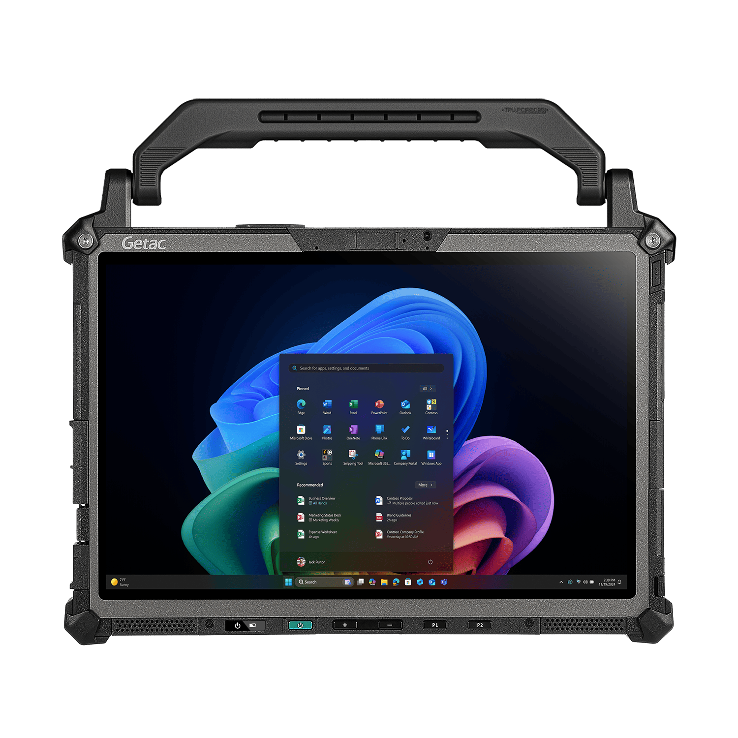 GETAC 12.2英寸強固型工業平板F120